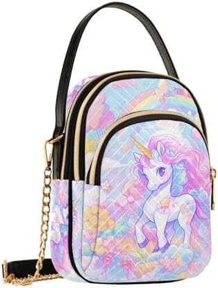 SUABO Crossbody Bag for Women, Cute Phone Purse Detachable Chain ...