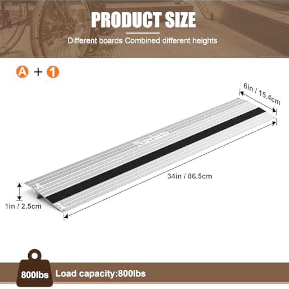 1.1 Rise Threshold Ramp, Aluminum Door Entry Ramp Philippines | Ubuy