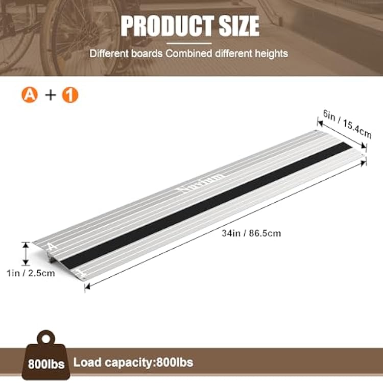 1.1 Rise Threshold Ramp, Aluminum Door Entry Ramp Philippines | Ubuy