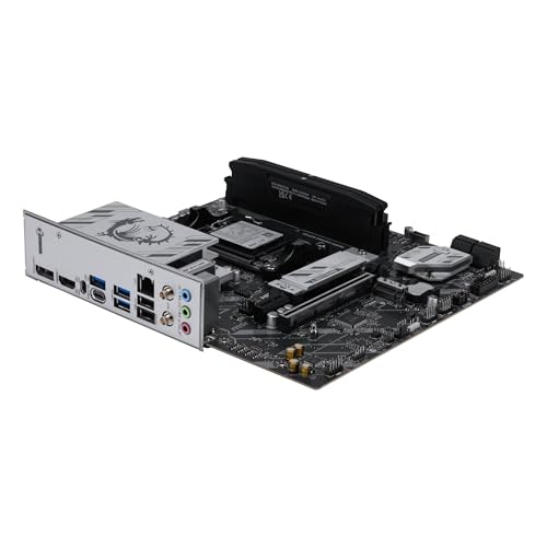 Image of MSI B850M Gaming WIFI6E Motherboard, mATX - Supports AMD Ryzen 9000 /8000 / 7000 Processors, AM5 - DDR5 Memory Boost 8200+ MT /s (OC), PCIe 4.0 x16, M.2 Gen5, Wi-Fi 6E, 2.5G LAN