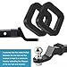 yorpyep 3 PCS Trailer Hook Silencer Pads, Reduce Rattling Rubber Cushion, Trailer Stabilizer Accessory between Receivers and Tow Hitches, Universal for Most Cars Trucks SUVs (Black)