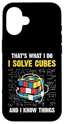Puzzle competitivo - Cuber - Speed Cubing - Puzzle - Cubing Custodia per iPhone 16
