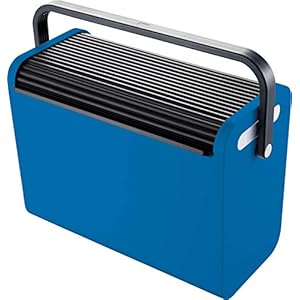 helit H6110193 – transportbox “the mobile box”, zwart/blauw