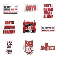 JDNFKG 9 Fußball -Schuhe, Wasserdichte Und Langlebige Schuhe, Kreative Schuhe Ornamente, Partygeschenke.