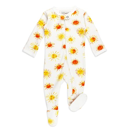 Image of L'ovedbaby Unisex Baby Organic 2-Way Zipper Footie