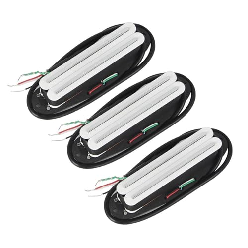 Micros Humbucker Double Rail Alnico 5 SSS 6k 9k 12k pour Guitare Électrique