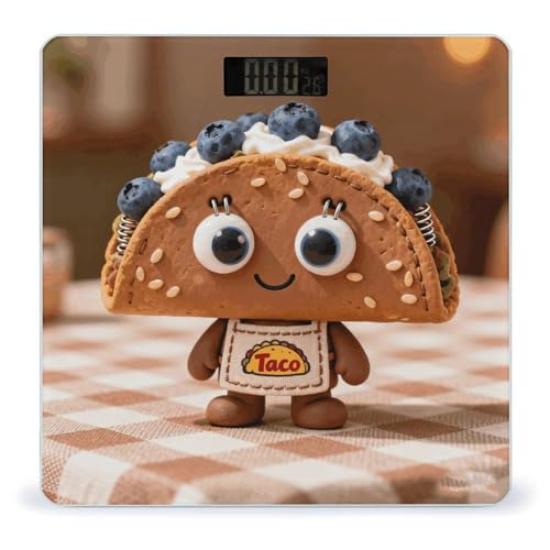 Cute Taco Báscula Digital Precisa hasta 180 kg miniatura 1