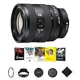 Sony Lente FE 20-70 mm f/4 G para câmeras E-Mount | Lente de câmera digital ultralarga de quadro completo com kit de software Corel Art Suite, filtro protetor UV Tiffen de 77 mm - Kit de pacote