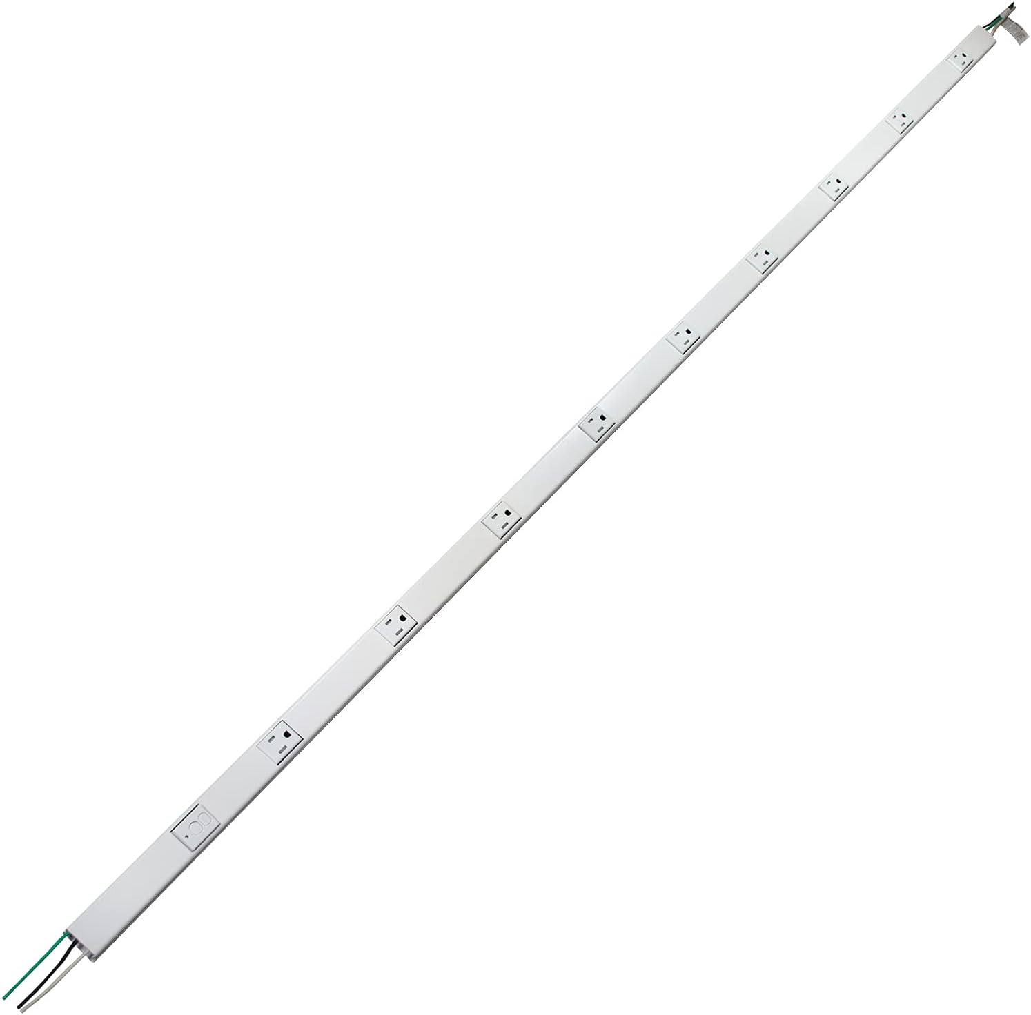 Legrand Wiremold WH20GB506TRGFI6 Plugmold 2000 Series 5 Foot Hardwired