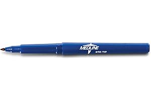 Medline Regular Tip Surgical Skin Marker with Ruler and Labels