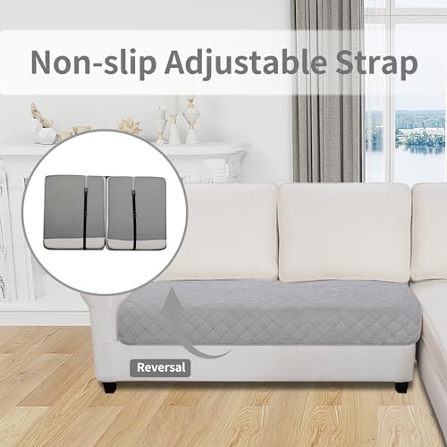 image for Easy-Going Sectional Couch Covers for Dogs L Shape Sofa Cover Reversib