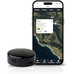 LandAirSea 54 GPS Tracker (2024 Version) – Long Battery, Magnetic, & Waterproof. Global GPS Tracker for Vehicles. Made in The USA from Domestic & Imported Parts. Subscription is Required.