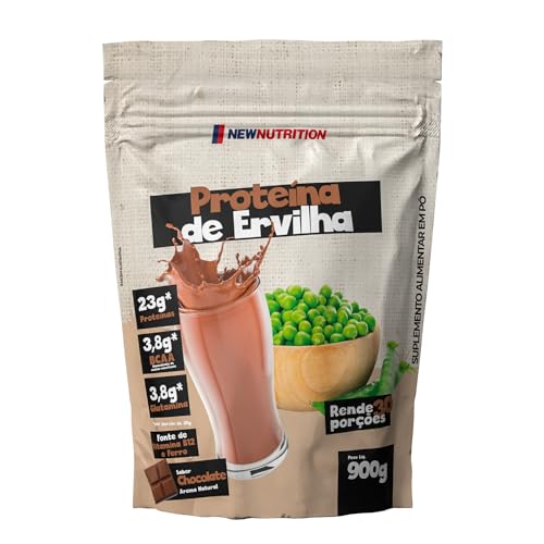 NewNutrition - Proteína de Ervilha Isolada 900g Chocolate