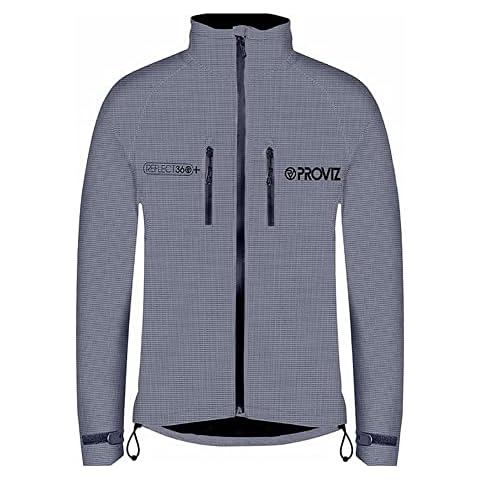Proviz Men's Reflect 360 Cycling Jacket Proviz - Silver/Reflective, XX-Large, Silver (Argenté/Gris Réfléchissant), XX-Large Cover
