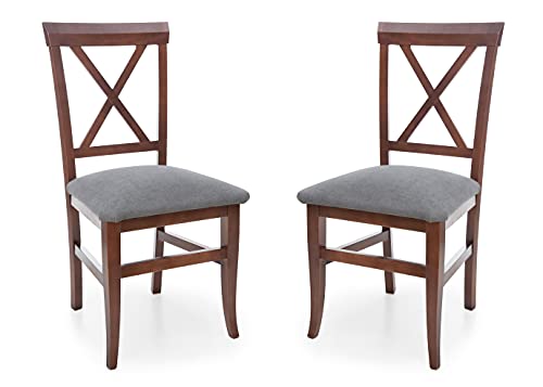 Sillas Cocina Pack de 2 Gris Marca ECO SILLA Y DESCANSO