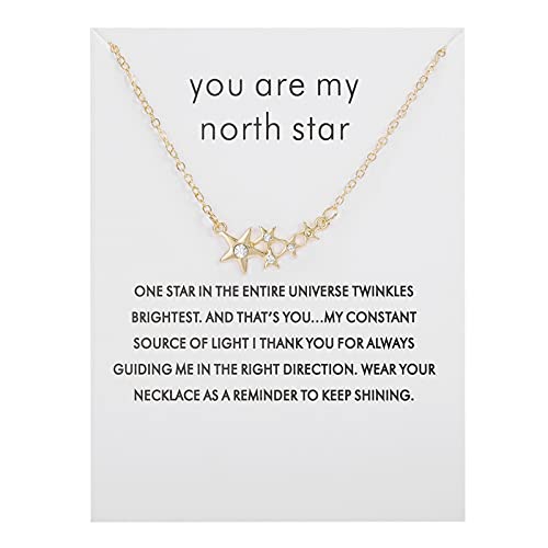 Yiida Strass, Sterne, Sonne, Halo, vergoldete Halskette für Frauen, Teenager, Mädchen, kreativ, modisch, All-Match-Pandant-Halskette, Schlüsselbein-Halskette für Frauen, O-förmige Kette, mit Display Cover