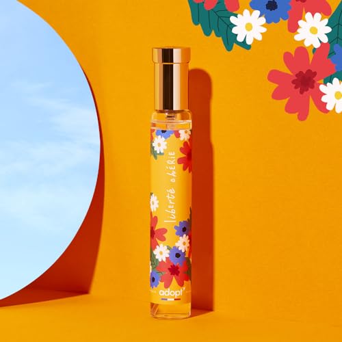 adopt LIBERTE CHERIE Eau de Parfum 30ml Damenduft | Frisches Parfüm mit blumiger Intensität, Noten von Mandarine, sinnlicher Tuberose & wärmendem Benzoe, ein 30ml EDP für Frauen, adopt:Damenduft
