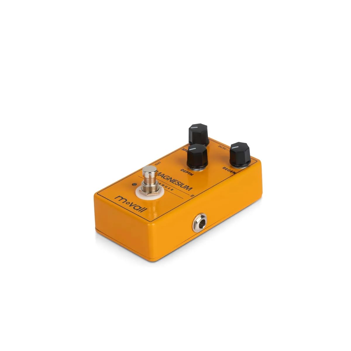 Pedale per chitarra Movall MP-108 Magnesium Flanger - Modulazione dinamica, compatto, True Bypass