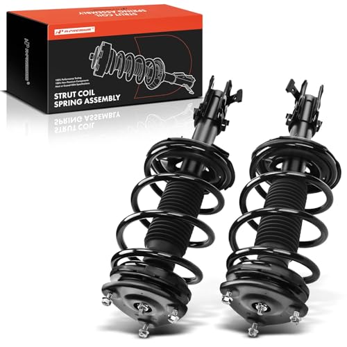 A-Premium Front Complete Shocks Struts Assembly Compatible with Hyundai Accent & Kia Rio 2006-2011, 2-PC Set