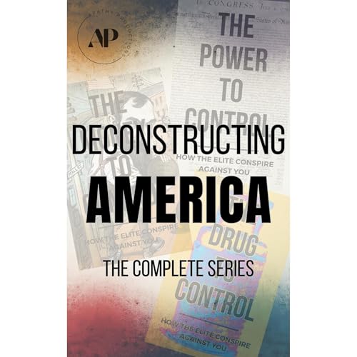 Deconstructing America Audiolibro Por Tom Pane arte de portada