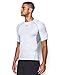 Under Armour Men's UA HeatGear® Armour Printed Short Sleeve Compression Shirt Medium White