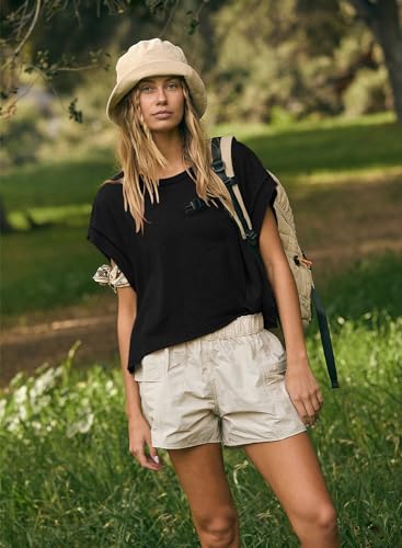 Women Short Sleeve Workout Shirts Open Back Tops Casual Yoga Y2k Athletic Gym Slouchy Crop Running Tees3