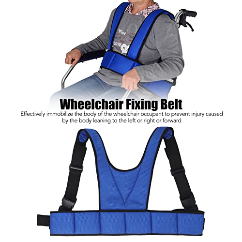 Wheelchair Safety Vest Belt, Wheelchair Fixing Belt, Adjustable Soft