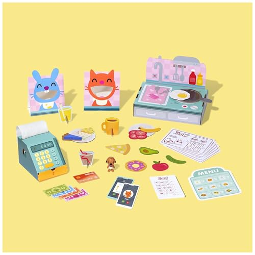 Sago Mini Pet Cafe Activity Box with Pretend Play Kitchen Toys, Ages 3+ - image 2