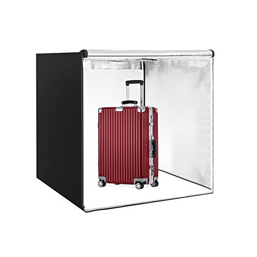 XAOBNIU Fotostudio-Kit Tragbare LED-Lichtbox Faltbare Fotostudio-Zelt-Lichtbox mit 4 Farbhintergründen (Size : 4 Light…