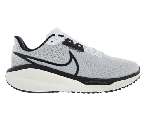 Nike Vomero 17 Women's Road Running Shoes (FB8502-104, White/Pure Platinum/Vintage Green/Black) Size 7
