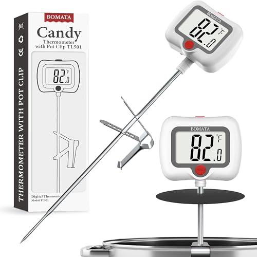 Thermomètre à huile de friture pour éviter les projections et rater le sucre