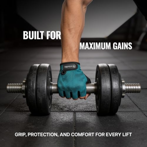 Image of Wiselife Gym Gloves for Men & Women | Weight Lifting & Workout Training Gloves