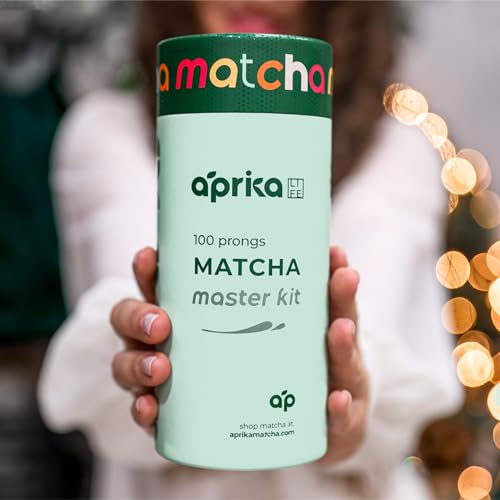 Polvo de té matcha japonés 30 g con set completo miniatura 7
