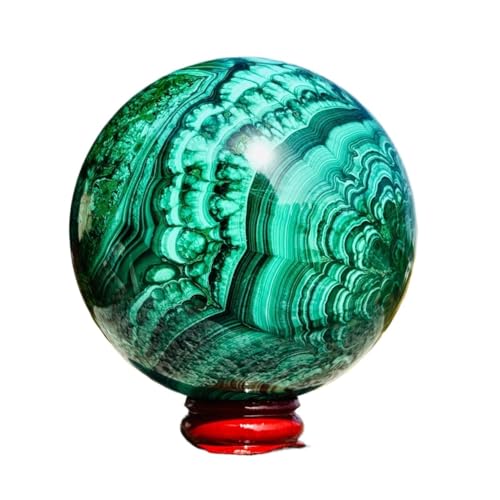 1pcs 500-550g Malachite Quartz Sphere Crystal Ball Decoration Collection Gift Gemstone Stone