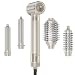 MESCOMB 5-in-1 Airstyler & Hairstyler mit Auto-Wrap für Schnelles Styling