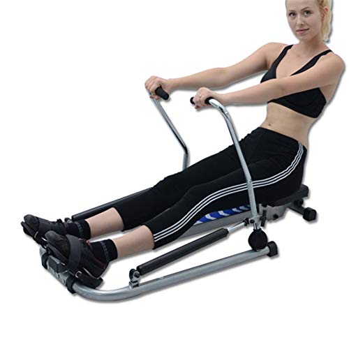 Image of Fitness Equipment Rowing Machine,Foldable Rower,Commercial Silent Rowing Machine,Indoor Hydraulic Rowing Machine,Household Multi Function Fitness Equipment Rowing Machine