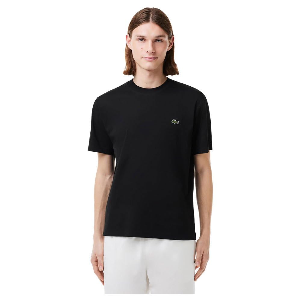 Lacoste Mężczyźni Bawełna T-shirty Noir XS