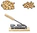 XLKJ Casse Noix Casse-Noisette Manuel, Casse Noix en Bois Résistant Écrou Cracker pour Noisettes, Amandes