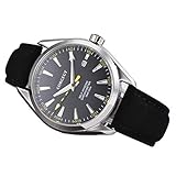 Automatic Watch for Men, Leather Analog Wrist Watch with Date, Japanese Movement, Sapphire Crystal...