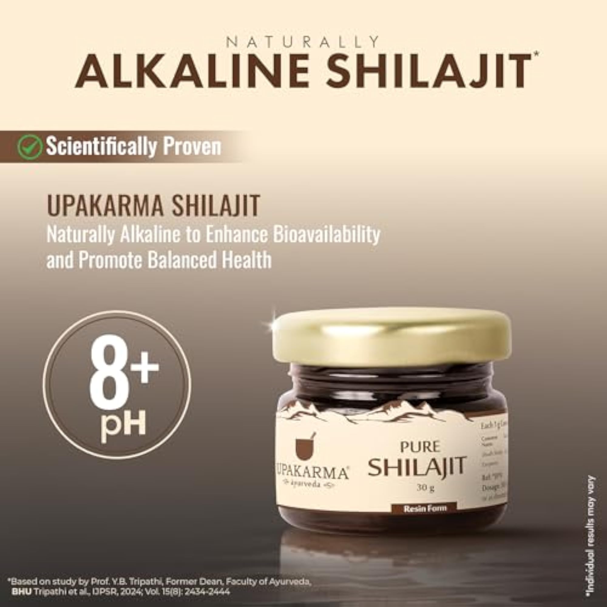 UPAKARMA Pure Shilajit Resin, 30g