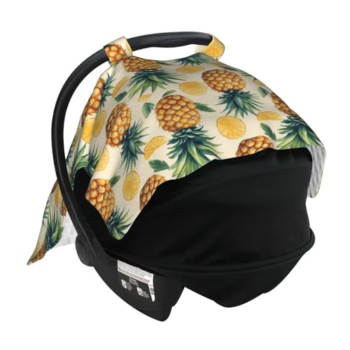 Housse de siège auto bébé couverture allaitement douce accessoire poussette - 7