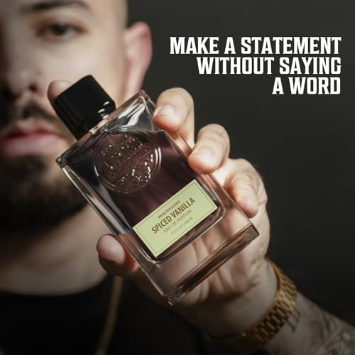 Image of Viking Revolution Mens Cologne - Spiced Vanilla Eau de Parfum -3.5 fl oz | Sweet Eau de Parfum - Gourmand Notes of Musk, Tonka Bean & Vanilla - Long-Lasting Fragrance - Gift for Men
