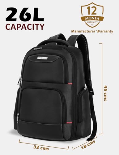 Image of Lavie Sport Business Elite26 Multifunctional Laptop Backpack | Fits Upto 15 inch Laptop | Laptop Compatiable | College Bag | For Men & Women