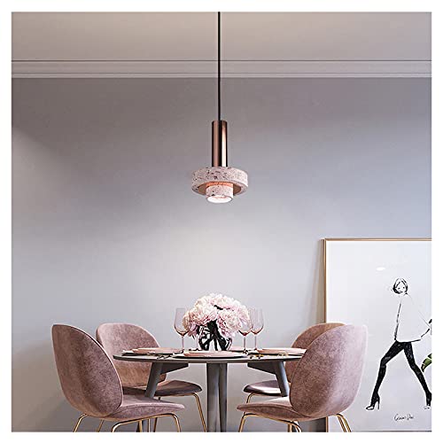 Lustre de style européen rose poésie lumineuse atmosphère salon