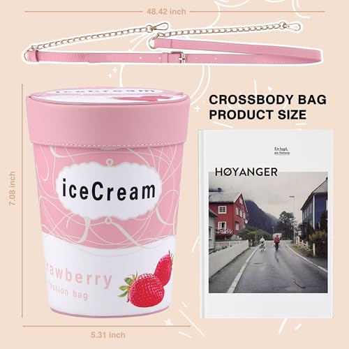 Fashion Vegan Leather Shoulder Bag Crossbody Purse for Women Teen Girls with Adjustable Strap(pink)4