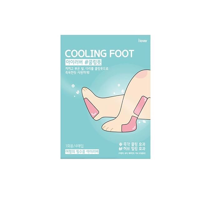 Image of JOJI Cooling and Relaxing Sheet Patches for Legs and Feet - Instant Relief for Tired Legs, Soothing and Refreshing, Reduces Swelling, Eases Discomfort, Perfect for Travel, All-Day Comfort