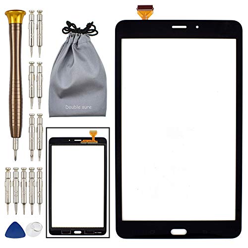 (Not LCD) Touch Digitizer Glass Screen Replacement for Samsung Galaxy Tab A 8.0 2017 Black Galaxy Tab A2 S T385
