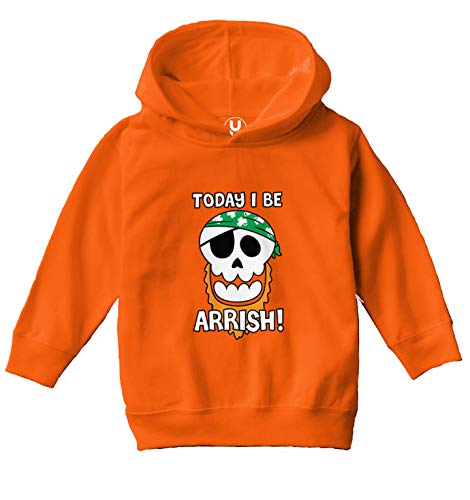 Today I Be Arrish - Irish Pirate Toddler/Youth Fleece Hoodie