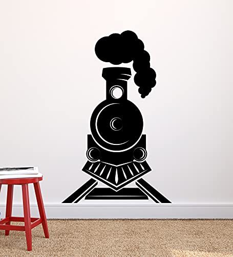 Vinilo decorativo tren para pared 18x28 pulgadas miniatura 2