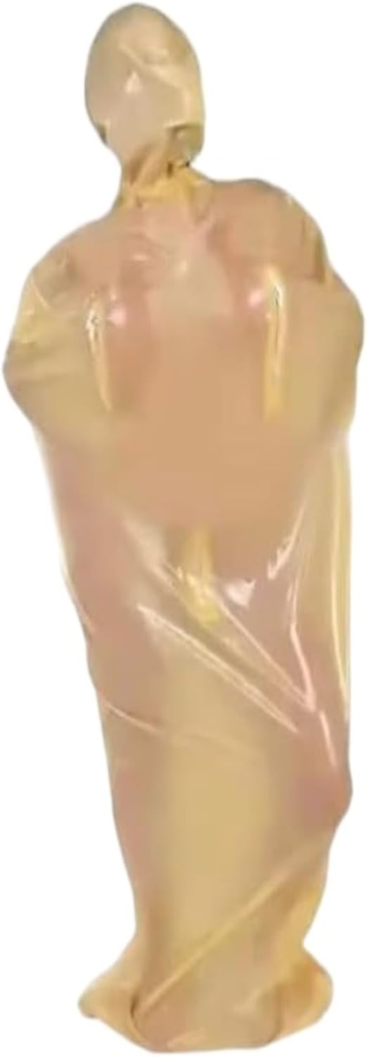 Women Latex Bodybag Elastic Neck Bottom Zipper with Breathing Tube